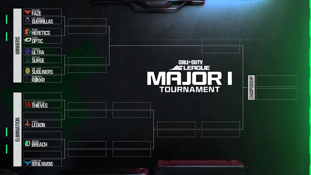 CDL Major 1 – Full Schedule, Standings & How to Watch