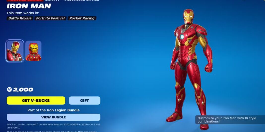 Iron Man’s New Fortnite Skin: Everything You Need to Know