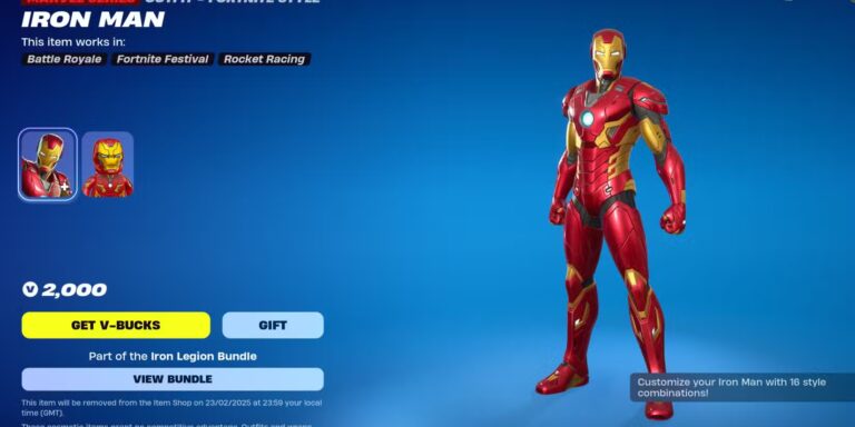 Iron Man’s New Fortnite Skin: Everything You Need to Know