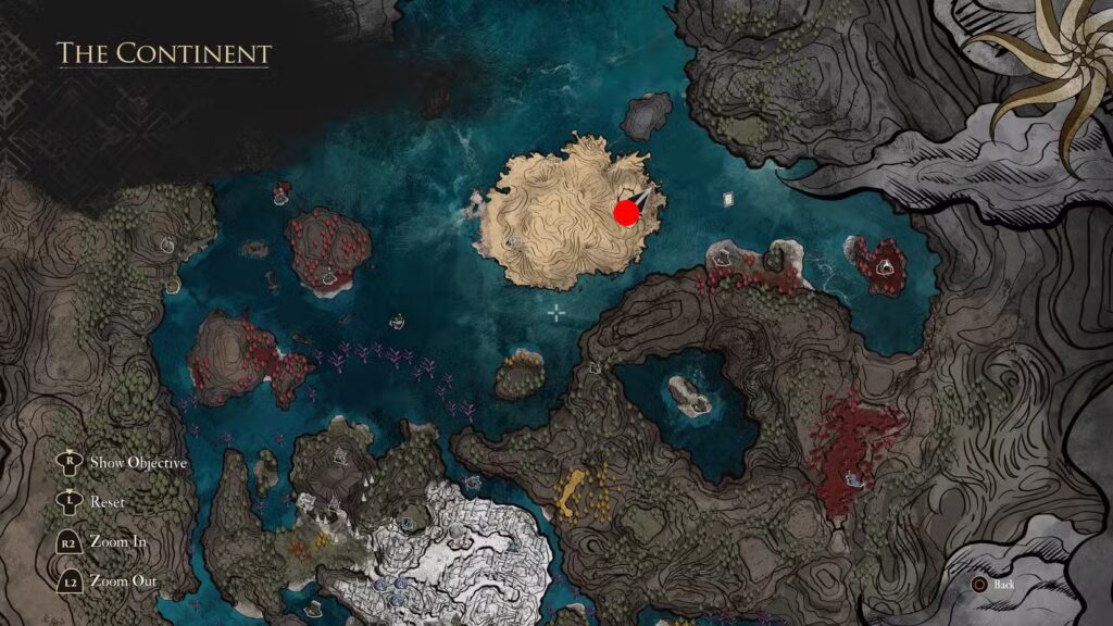 Sirene’s Dress on Map in Clair Obscur: Expedition 33