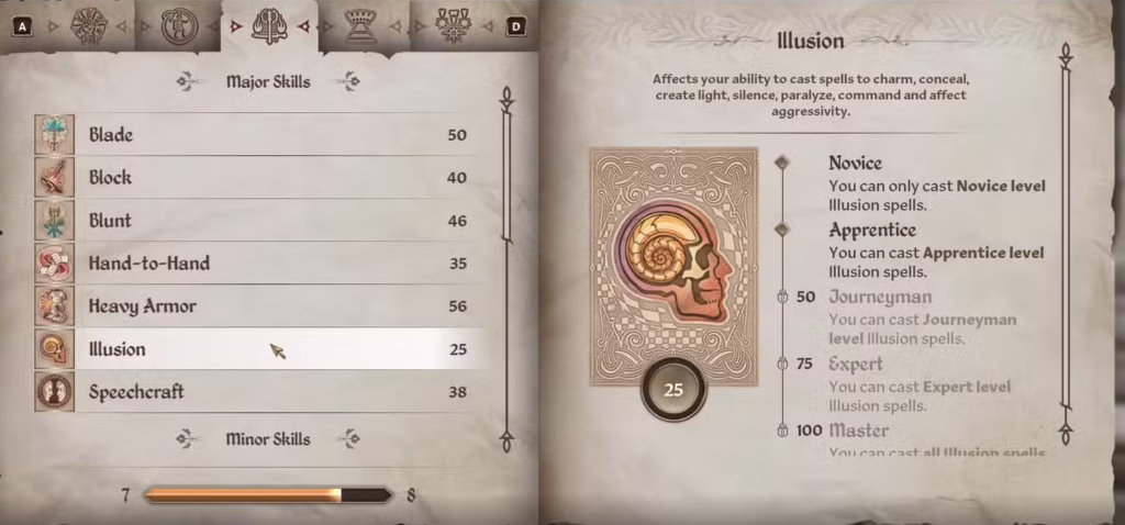 Illusion (Major Skill)