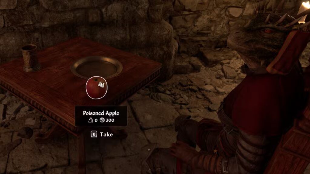 poisoned apple in oblivion remastered