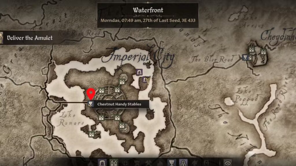 Horse Location in Oblivion Remastered