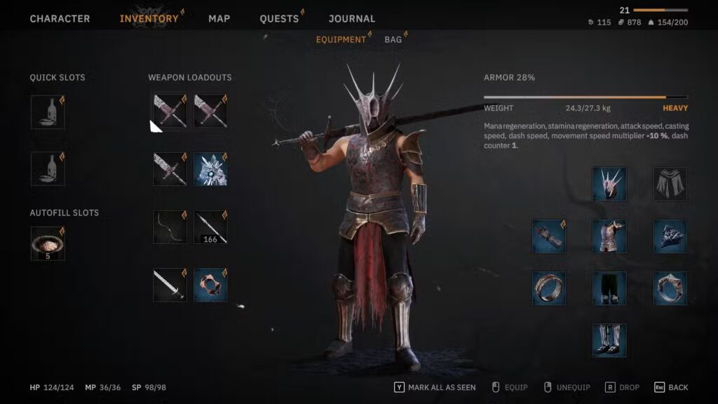 Tainted Grail: The Fall of Avalon – Best Early Game 2H Warrior Build Guide