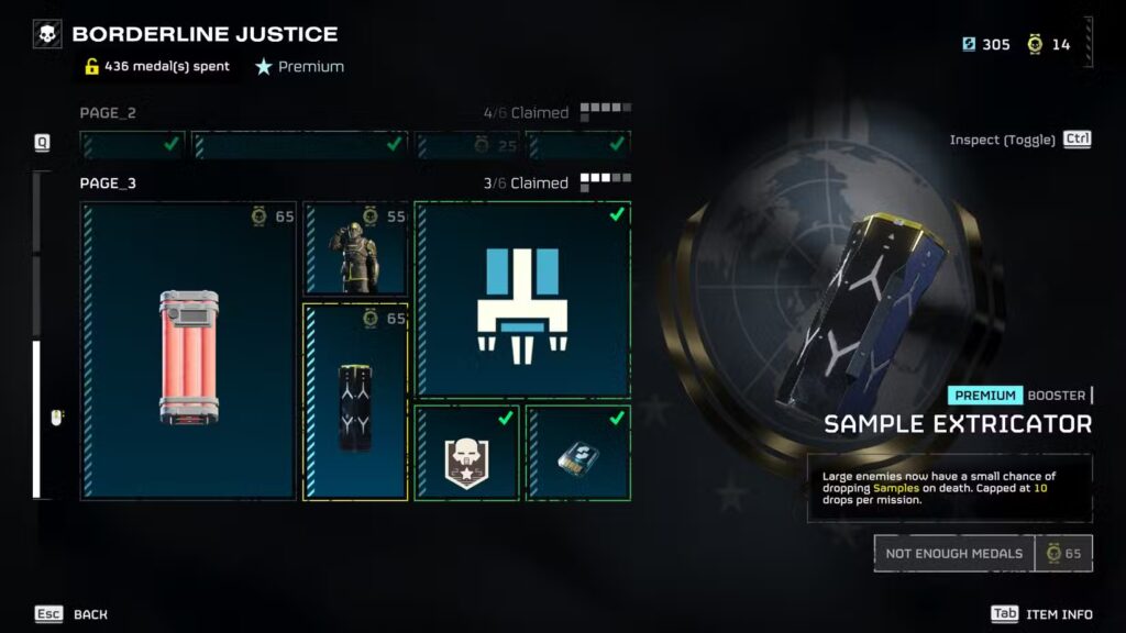 Helldivers Extricator Booster