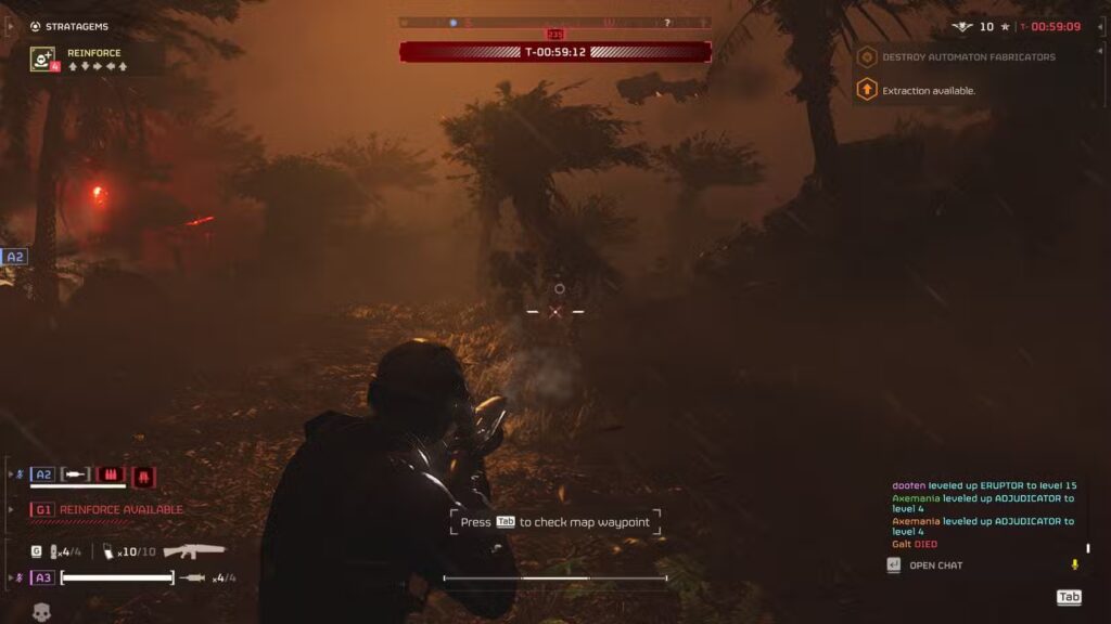 Helldivers Extricator Booster