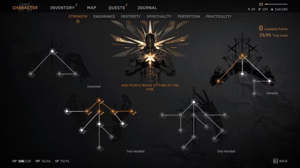 Skill Tree Tainted Grails The Fall of Avalon
