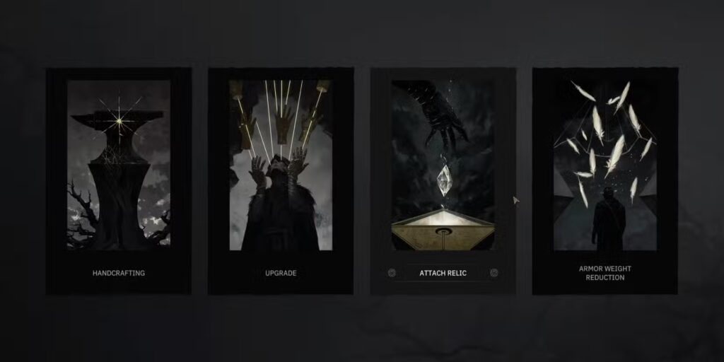 Attach Relic Option in Tainted Grail The Fall of Avalon