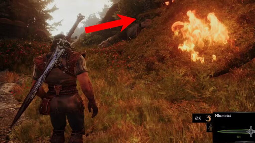 Blades of Fire Path to the Greatsword Sensechal in Bescarr Hamlet
