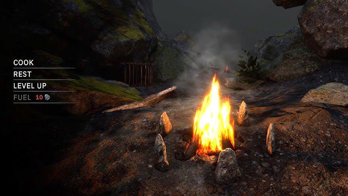 How to Place and Upgrade a Bonfire in Tainted Grail: The Fall of Avalon