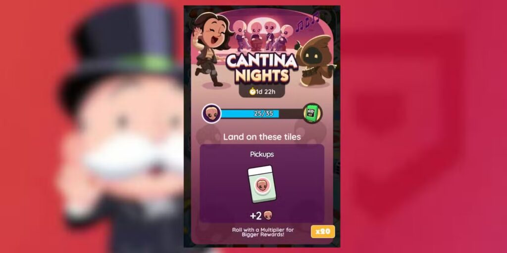 Cantina Nights Monopoly Go