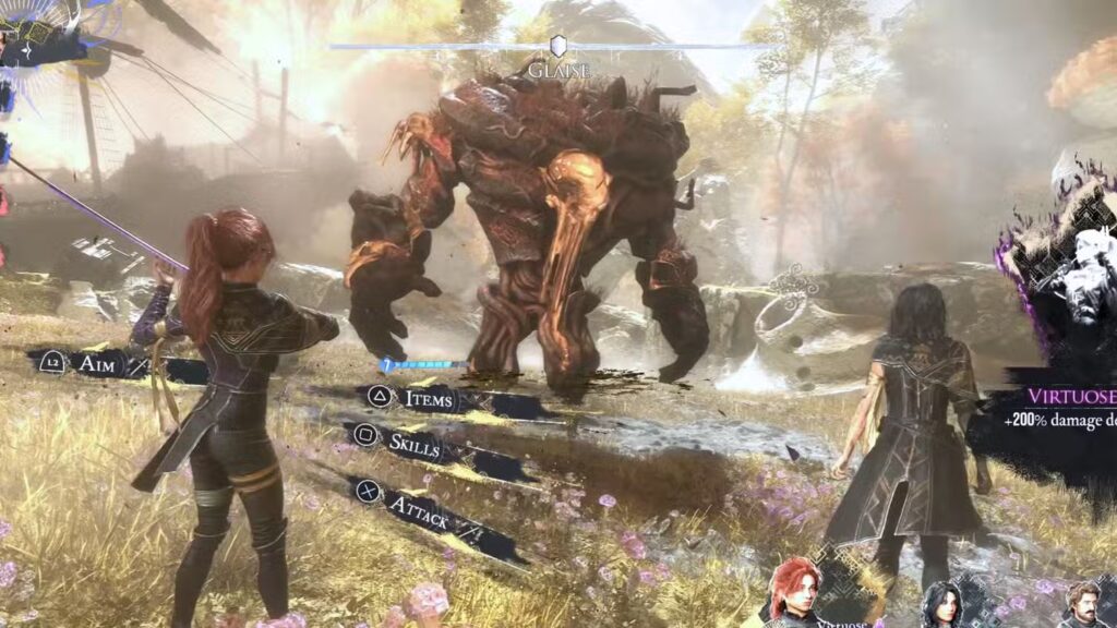 Boss: Glaise in Yellow Harvest Clair Obscur