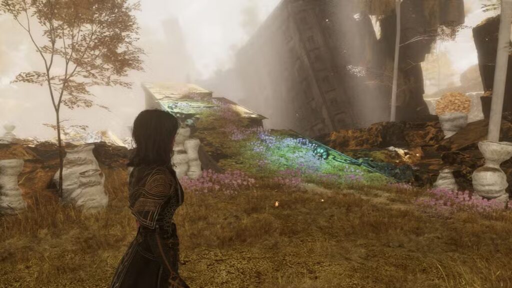 Yellow Harvester's Hollow Main Ramp in Clair Obscur