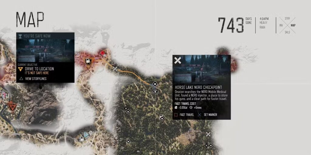 NERO Checkpoint in Days Gone Remastered