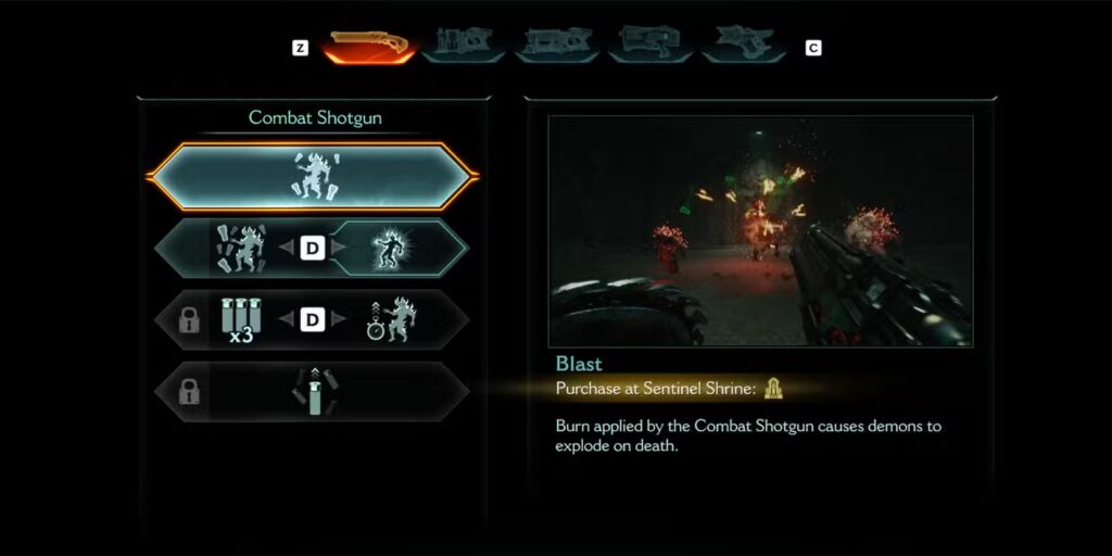 Doom: The Dark Ages Best Combat Shotgun Upgrades Blast