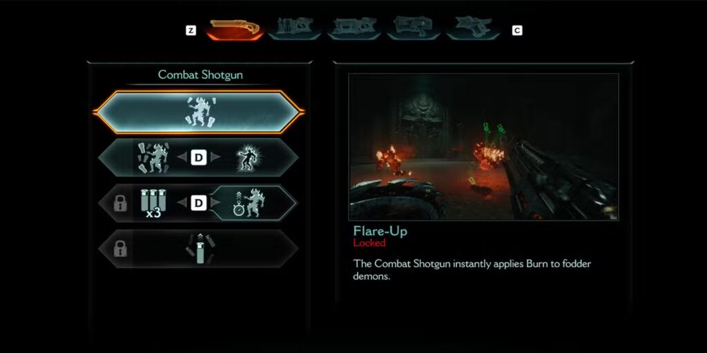Doom: The Dark Ages Best Combat Shotgun Upgrades Flare Up