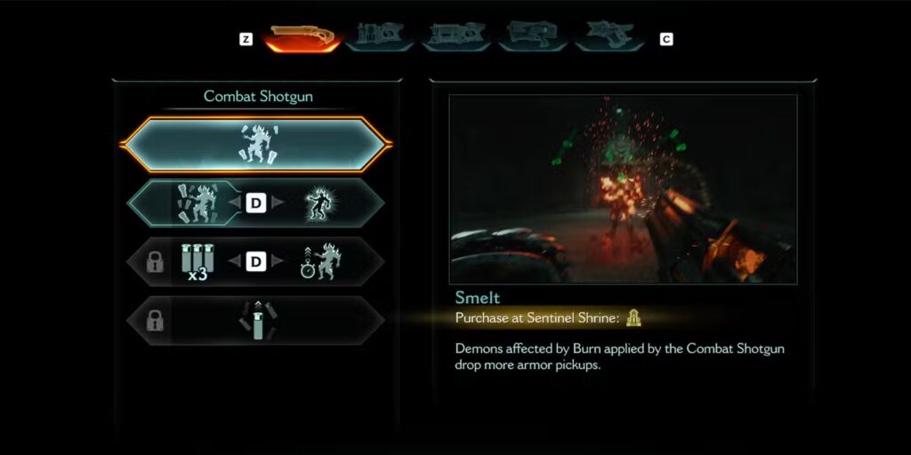 Doom: The Dark Ages Best Combat Shotgun Upgrades Smelt