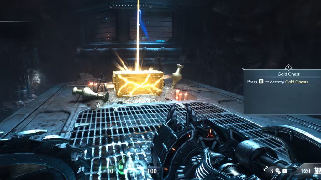 Doom: The Dark Ages Chapter 2 Collectibles Gold Chest