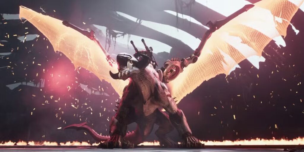 Dragon in DOOM: The Dark Ages