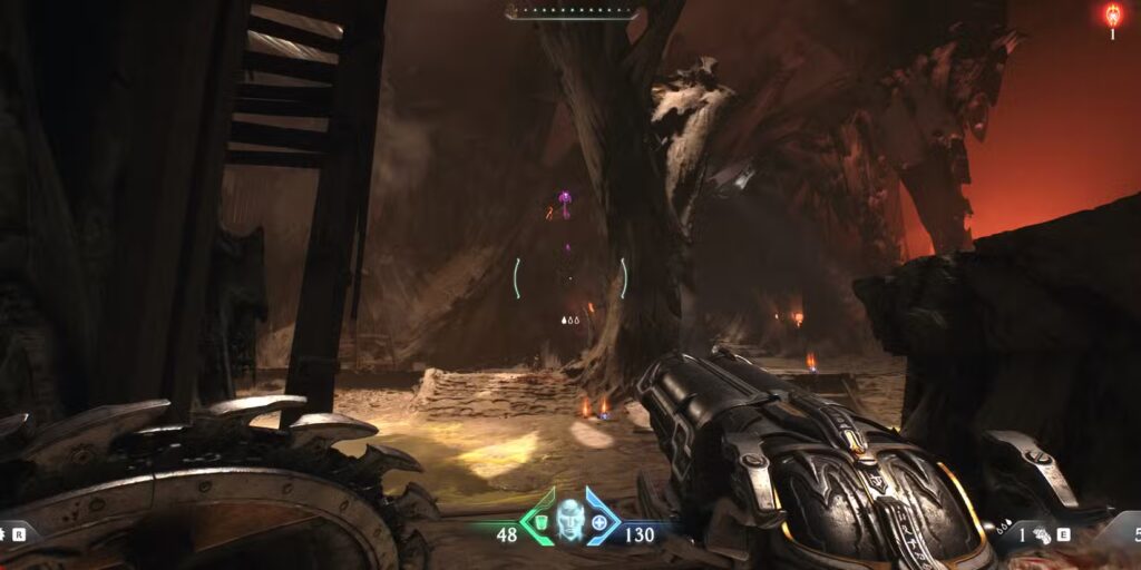 Doom: The Dark Ages Chapter 9 Secret Key Location Screenshot