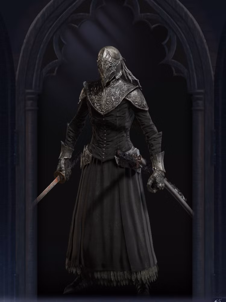 Sable Church (Yuria Skin) Dark Souls Skin Outfit in Elden ring Nightreign