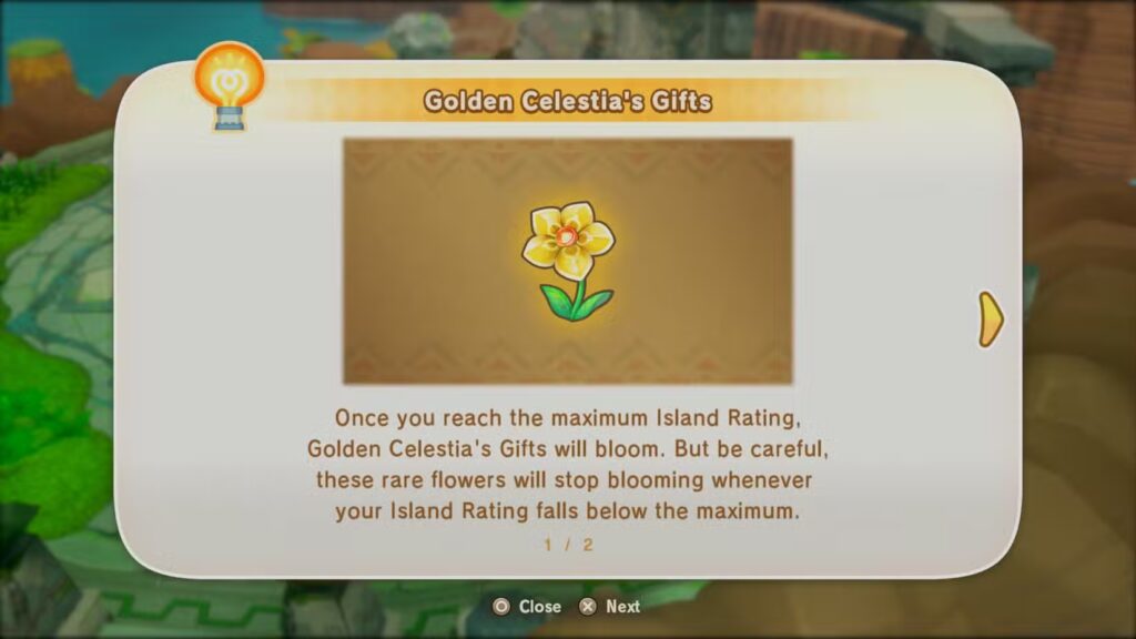 Gold Celestia's Gift in Fantasy Life i