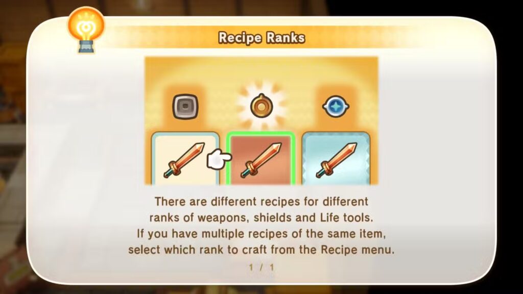 Fantasy Life i Crafting Minigame
