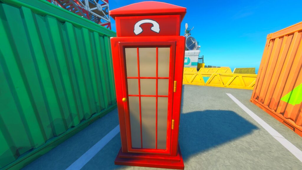 Telephone Booth in Fortnite