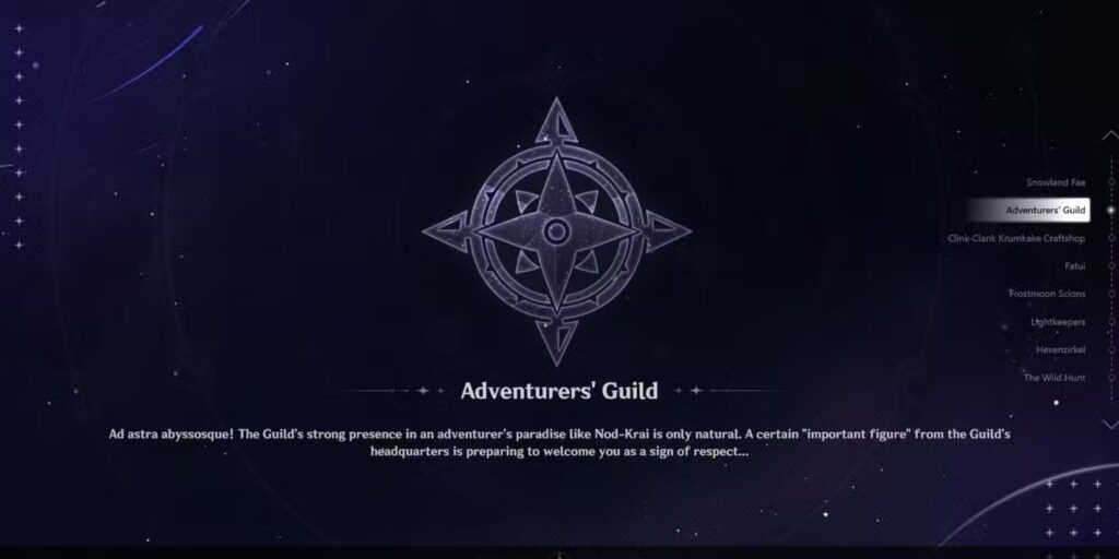 The Adventurers’ Guild – Teyvat’s Familiar Faces