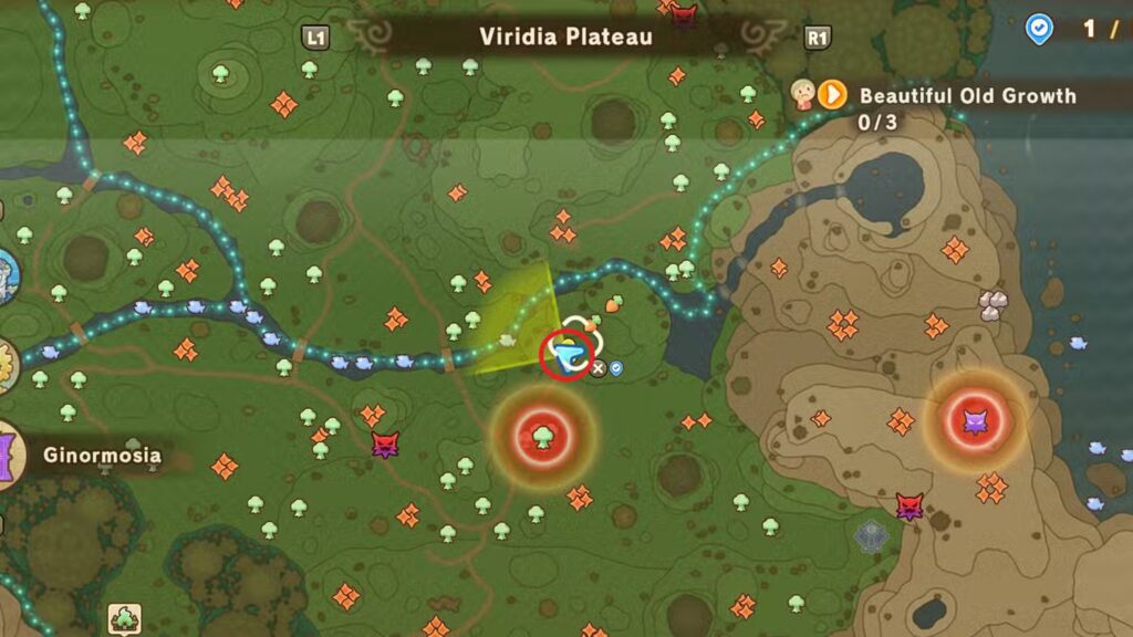 Hoe of Time – Viridia Plateau in Fantasy Life i