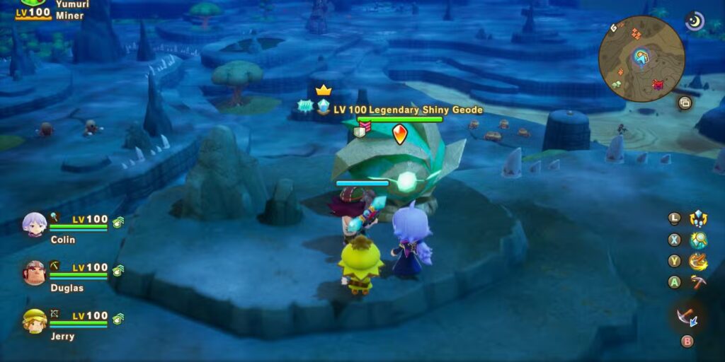 Legendary Shiny Geode in Fantasy Life i