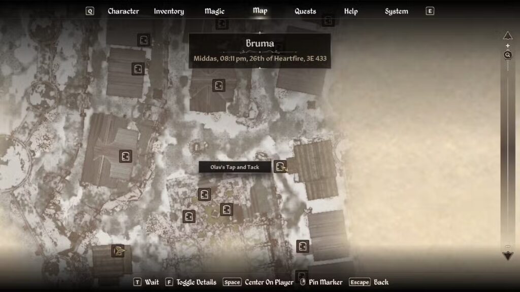 Olav's Tap and Tack in Oblivion Remastered