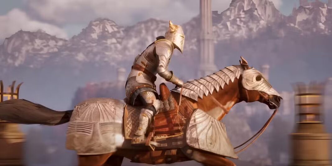Horse ride in Oblivion Remastered
