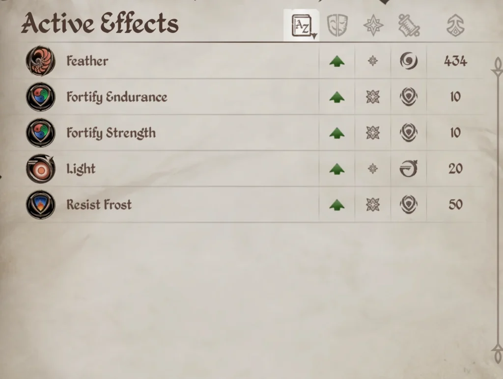Origin of the Gray Prince Quest Effects List