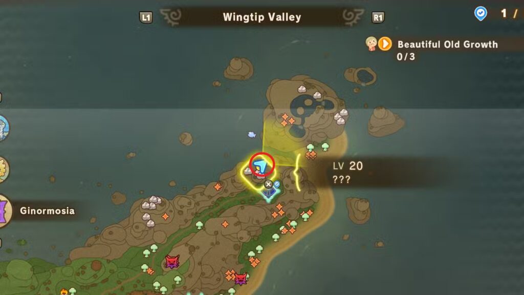 Saw of Time – Wingtip Valley in Fantasy Life i
