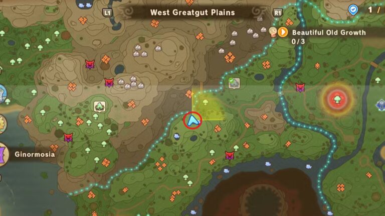 All Ginormosia Legendary Recipe Locations in Fantasy Life i