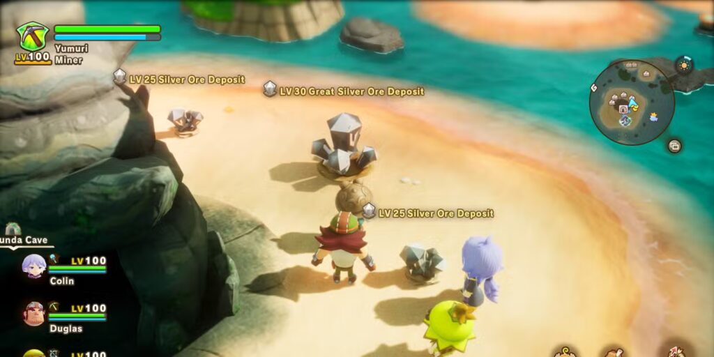 Silver Ore Spawns in Fantasy Life i