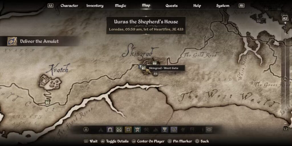 Athletic Skill Book Location – Skingrad