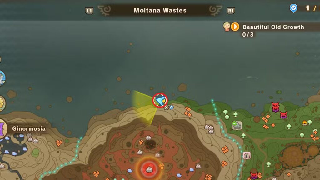 Sword of Time – Moltana Wastes in Fantasy Life i