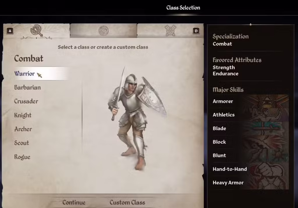 Warrior Build in Oblivion Remastered