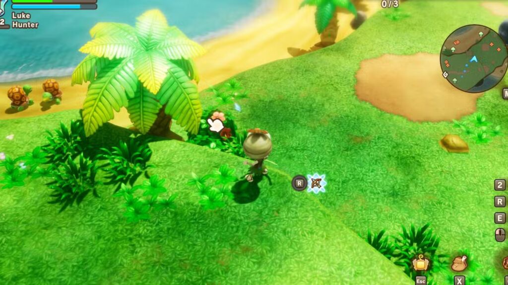 White Butterfly Spot Banaan Cave in Fantasy Life i