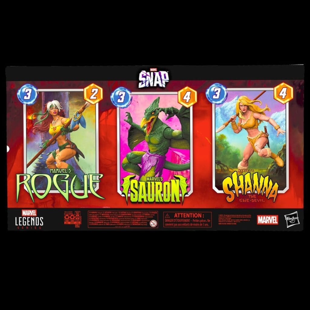 Hasbro Unveils SDCC 2025 Exclusive Marvel Legends Savage Land 3-Pack