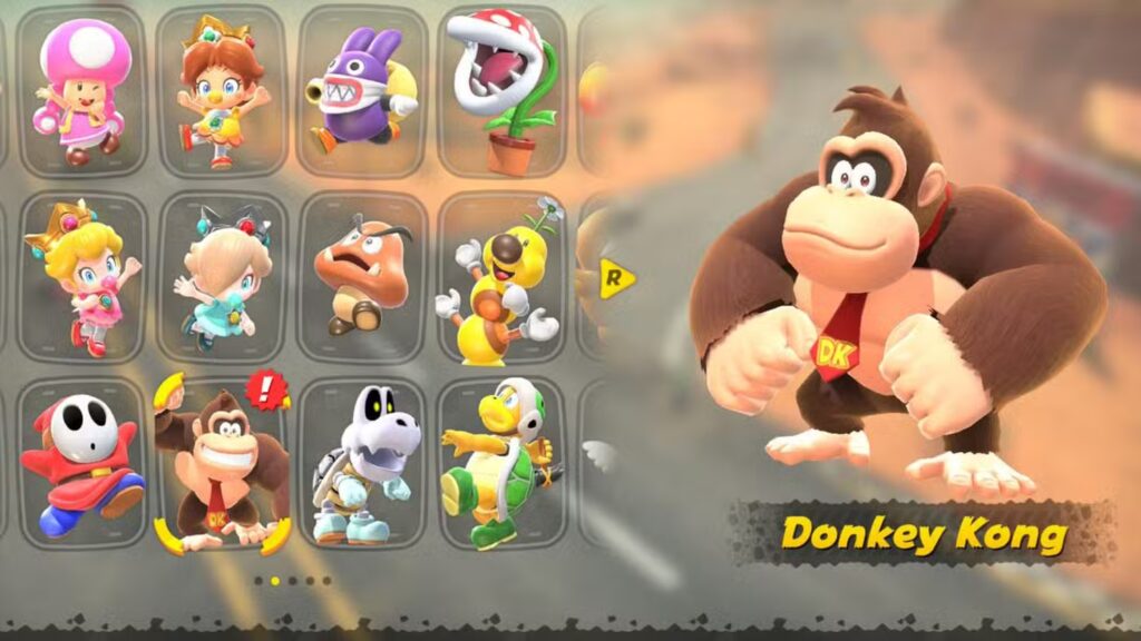 How to Unlock Donkey Kong in Mario Kart World