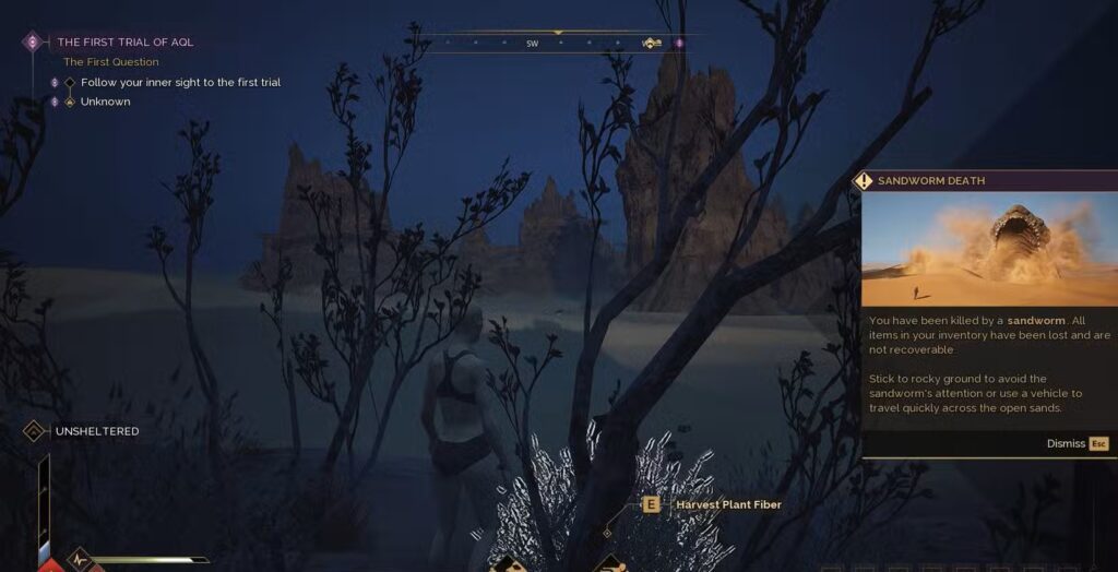 What Happens If You Die to a Sandworm