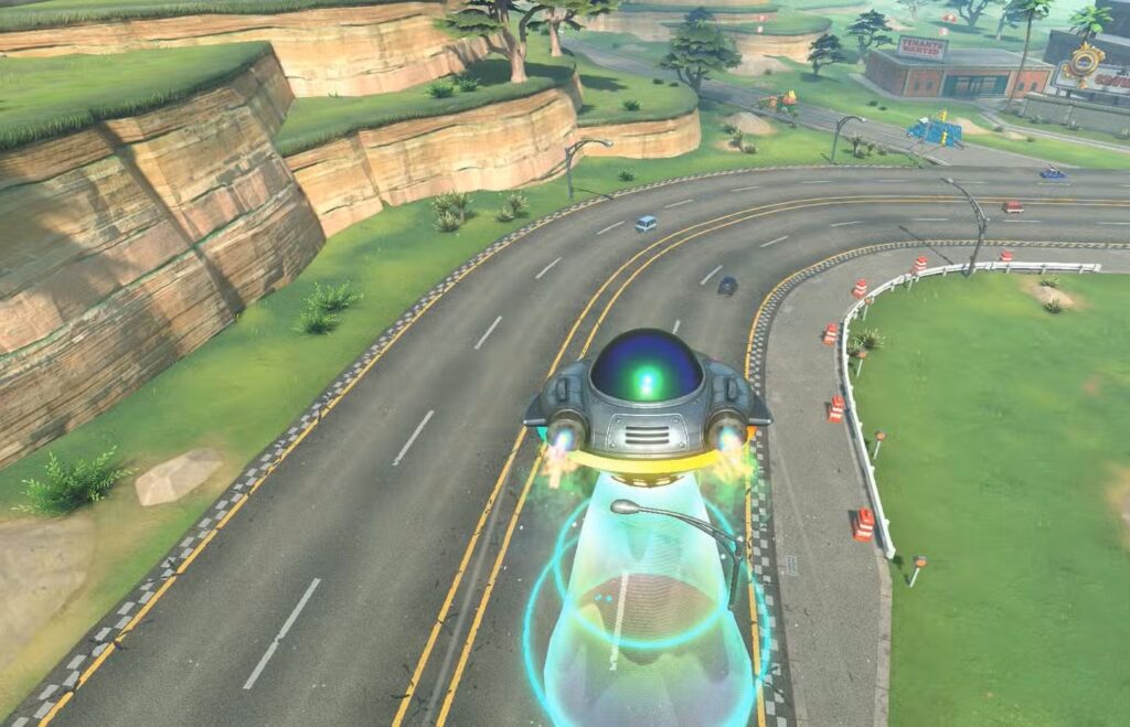How to Fly the UFO in Mario Kart World