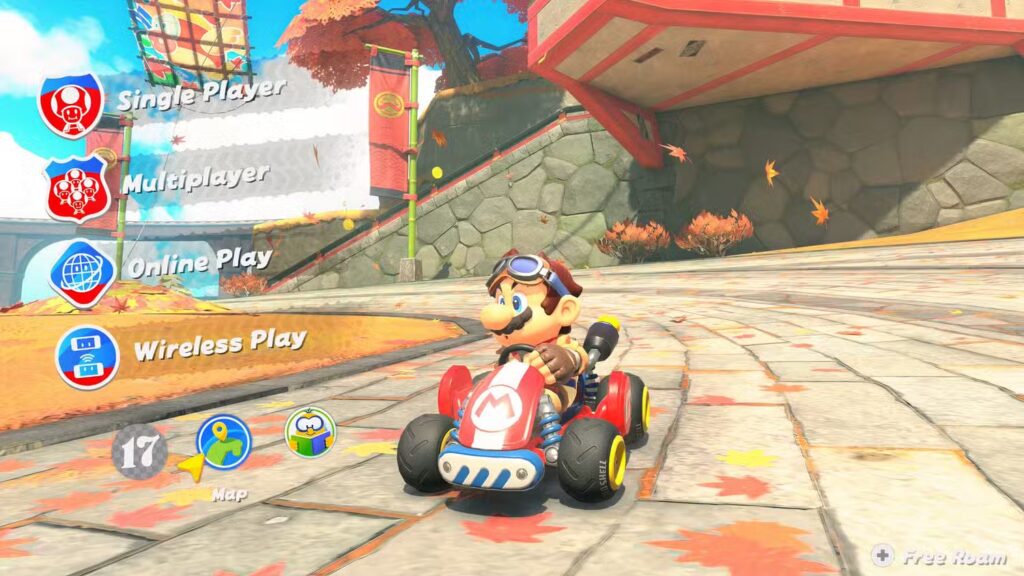 Free Roam in Mario Kart World