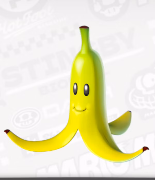Banana Mario Kart World