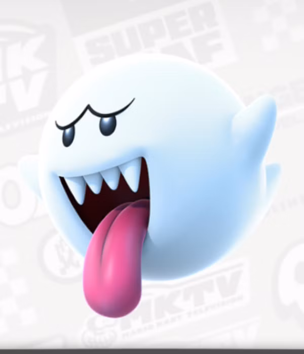 Boo Mario Kart World