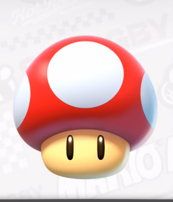 Dash Mushroom Mario Kart World