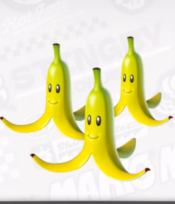Triple Bananas Mario Kart World